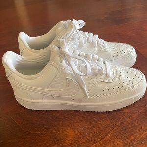 Nike court vision low. Womens size 6.5. Like new condition.